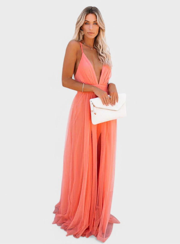 Mariana - Vestido Longo de Primavera