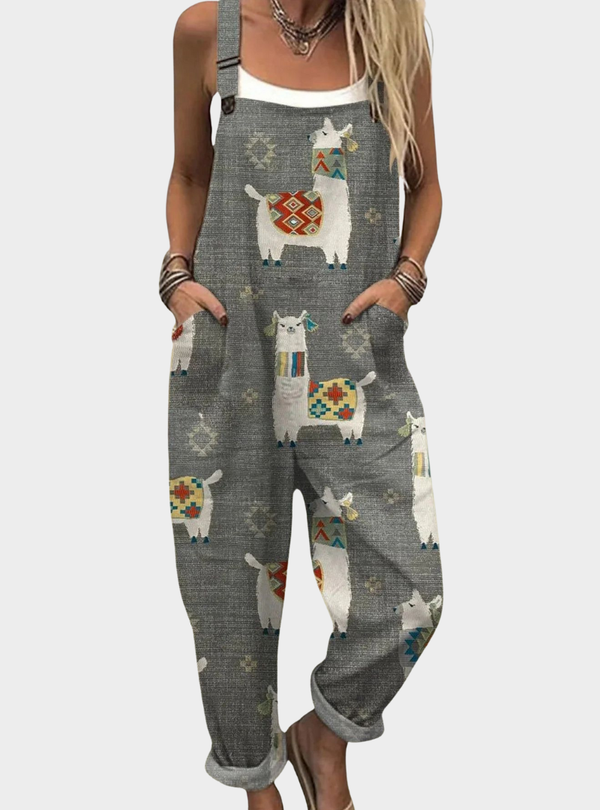Macacão Confortável e Estampado