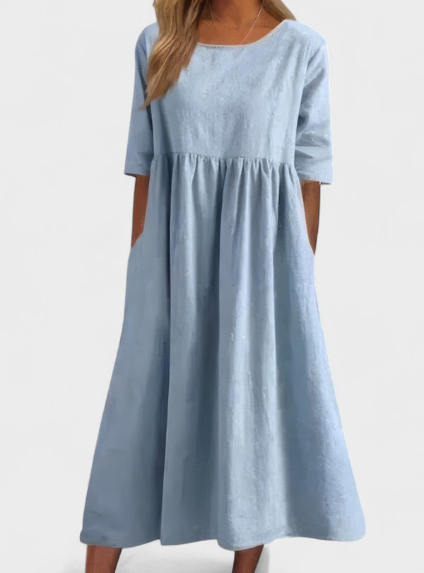 Manuela - Vestido de Algodão Arejado