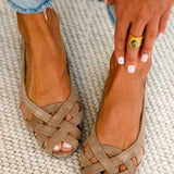 Caterina | Sandálias de Verão com Design Trançado