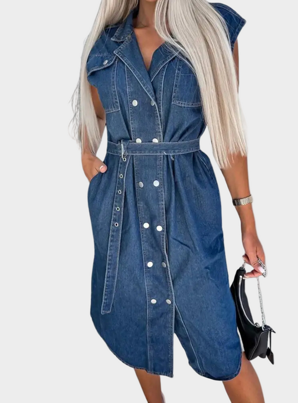 Vestido de ganga diário