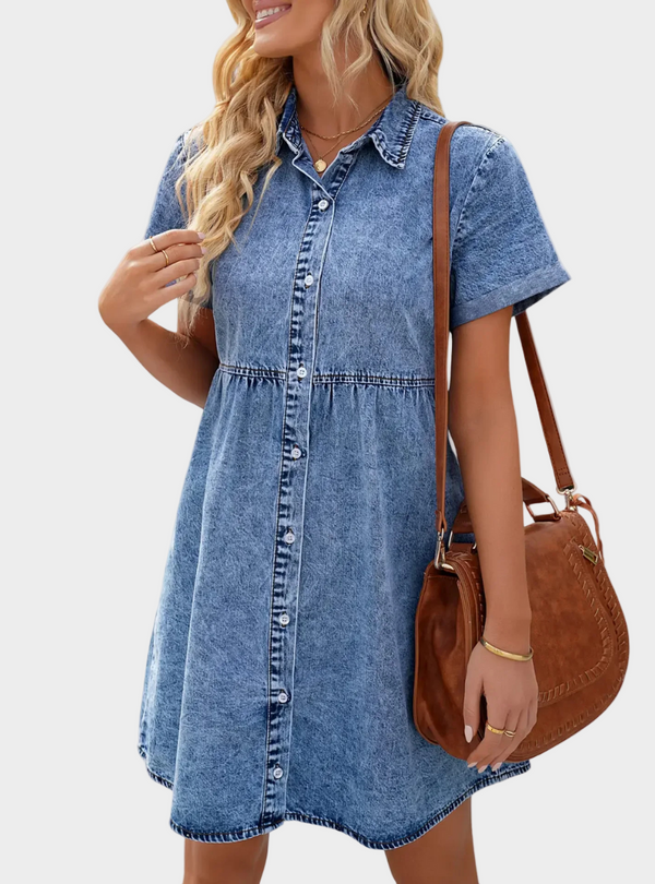 Vestido de Jeans Diário