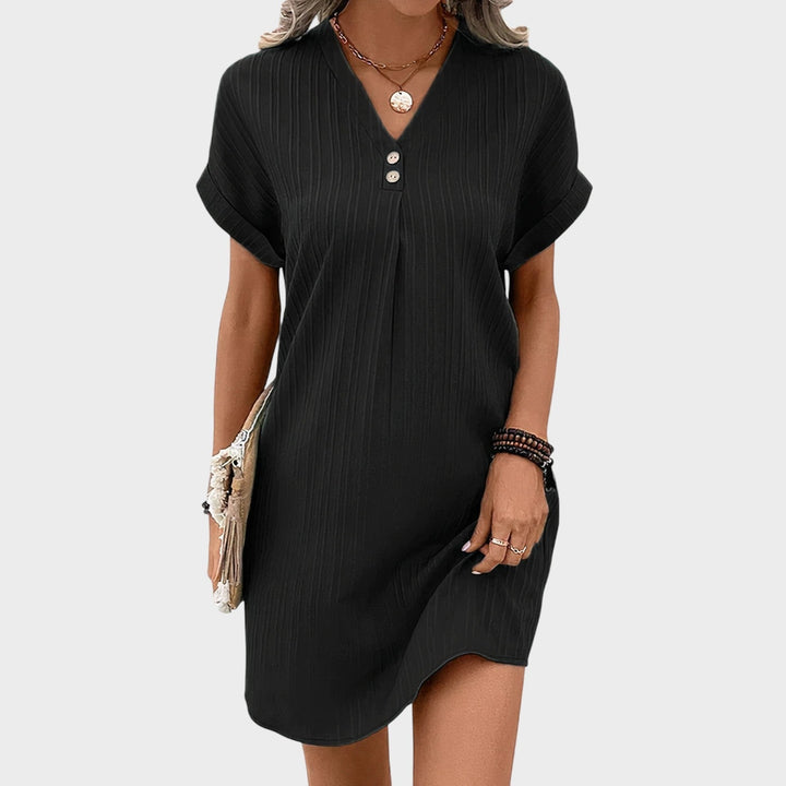 Luna - Vestido com Decote em V