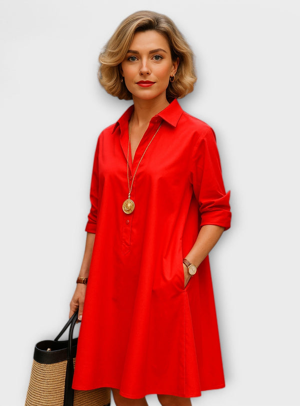 Aurora - Vestido de camisa moderno