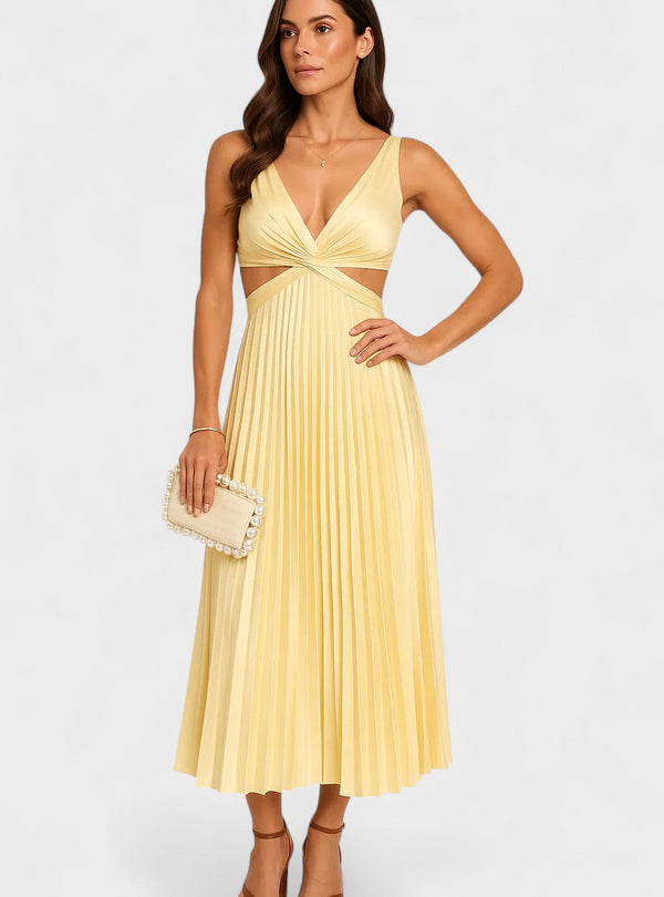 Camila - Vestido Sem Mangas Midi