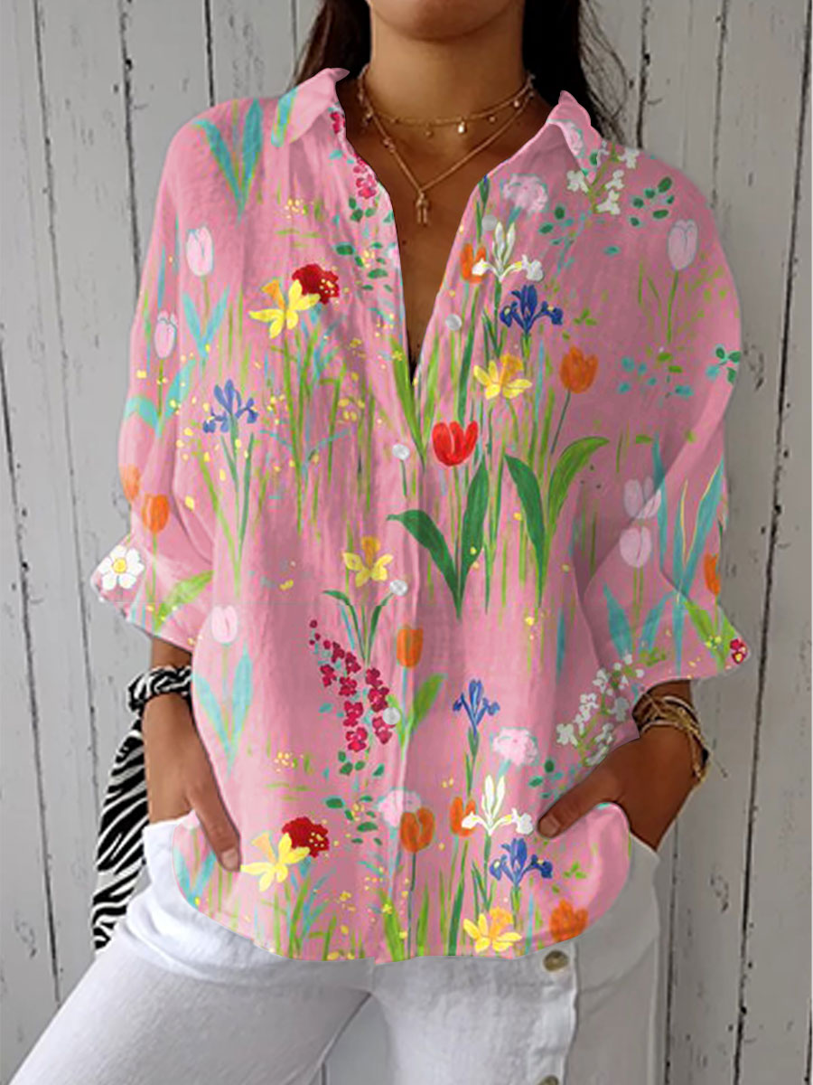 Fiona | Blusa Jardim de Primavera