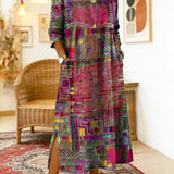 Eliana | Vestido Midi Estampado