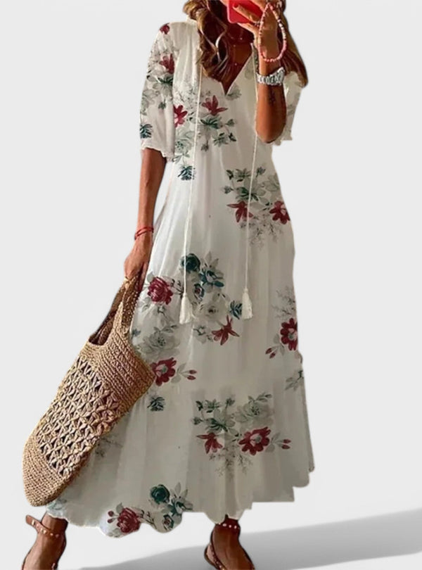 Matilde - Vestido Longo de Primavera