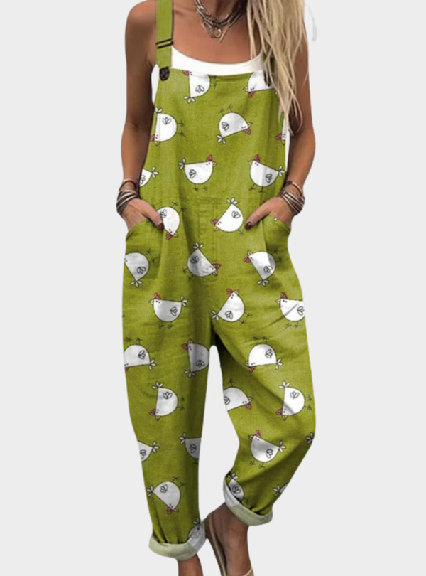 Macacão Confortável e Estampado
