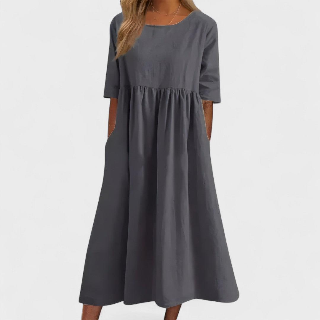 Manuela - Vestido de Algodão Arejado