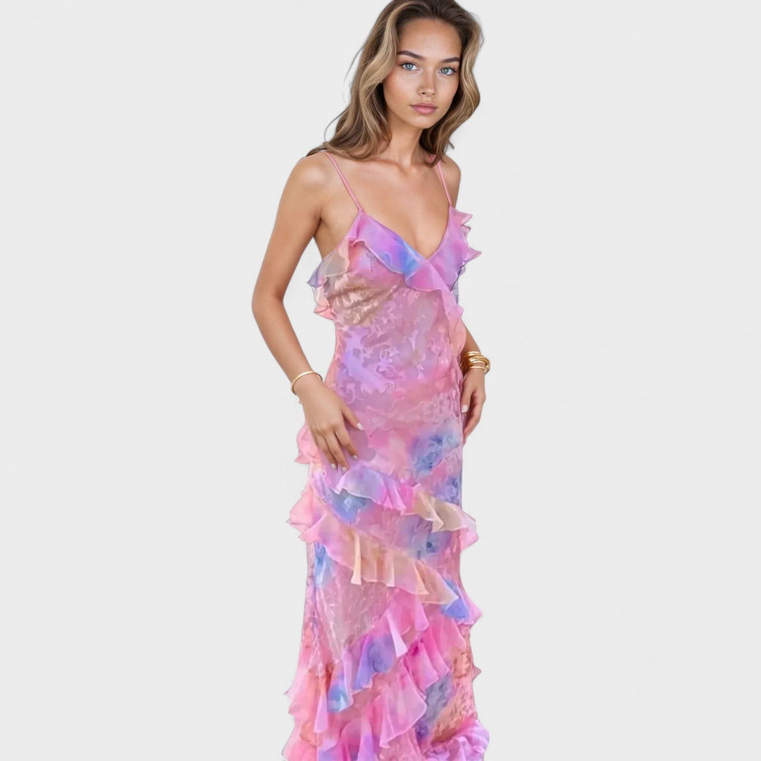 Andreia - Vestido Elegante de Primavera