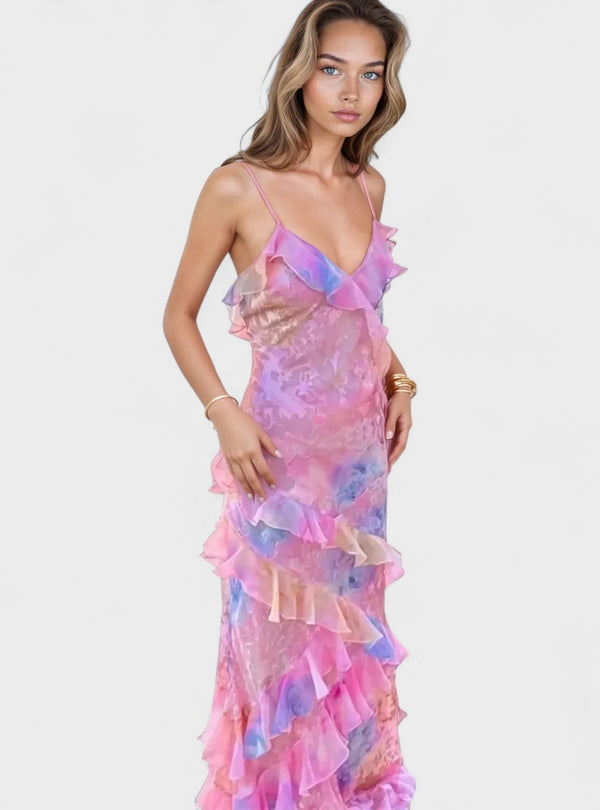 Andreia - Vestido Elegante de Primavera