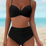 Douglas - Bikini Elegante de Cintura Alta