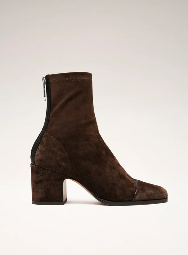 Botas em Camurça com Salto - Aurora