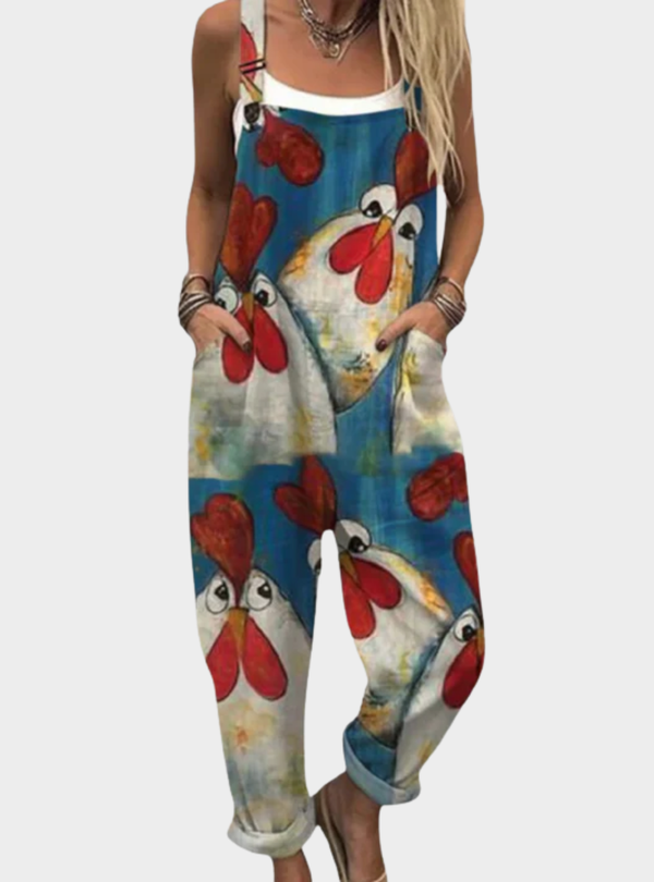 Macacão Estampado Confortável