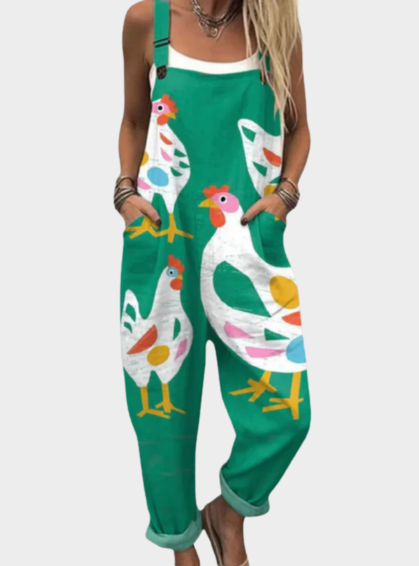 Macacão Estampado Confortável