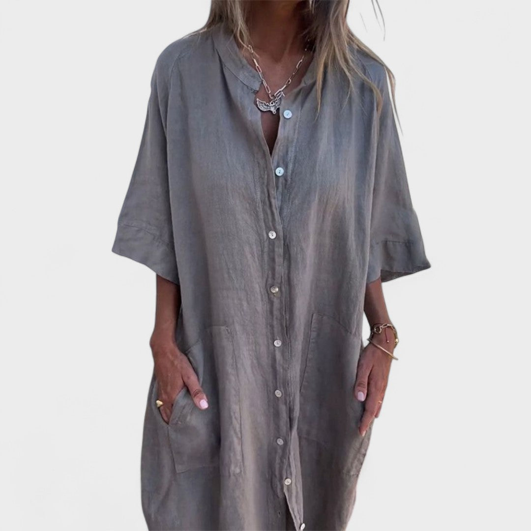 Leonor - Vestido fresco e Elegante