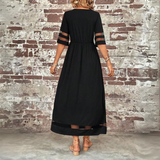 Aubrey | Vestido Midi Que Disfarça a Barriga