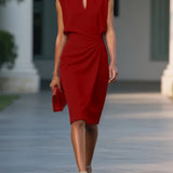 Ana | Vestido midi de designer