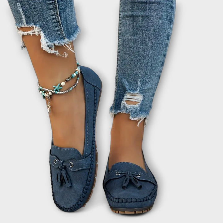 Teresa - Mocassins de pele