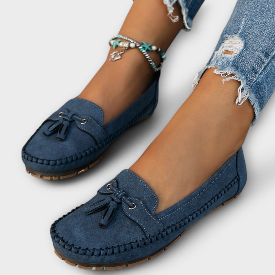 Teresa - Mocassins de pele