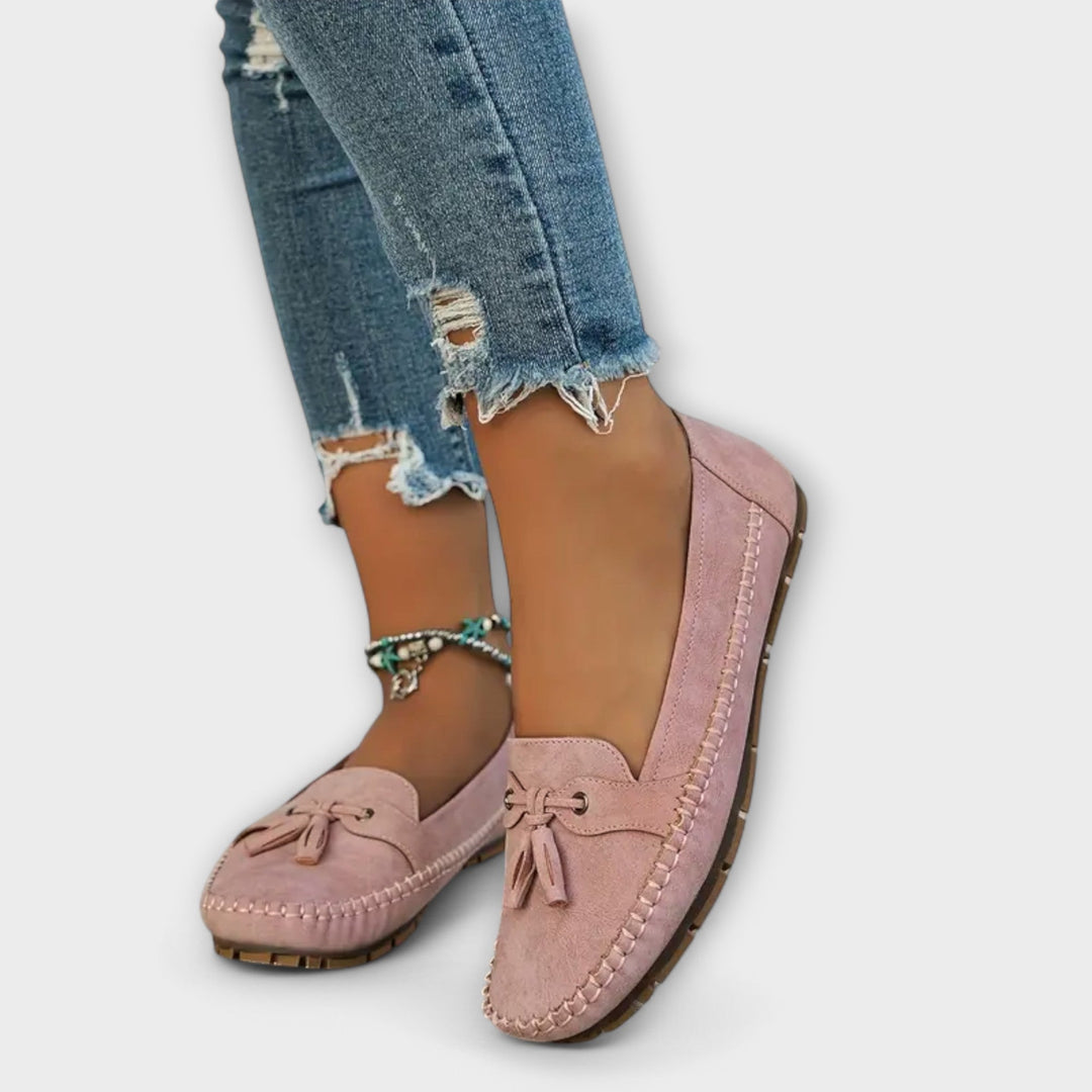 Teresa - Mocassins de pele