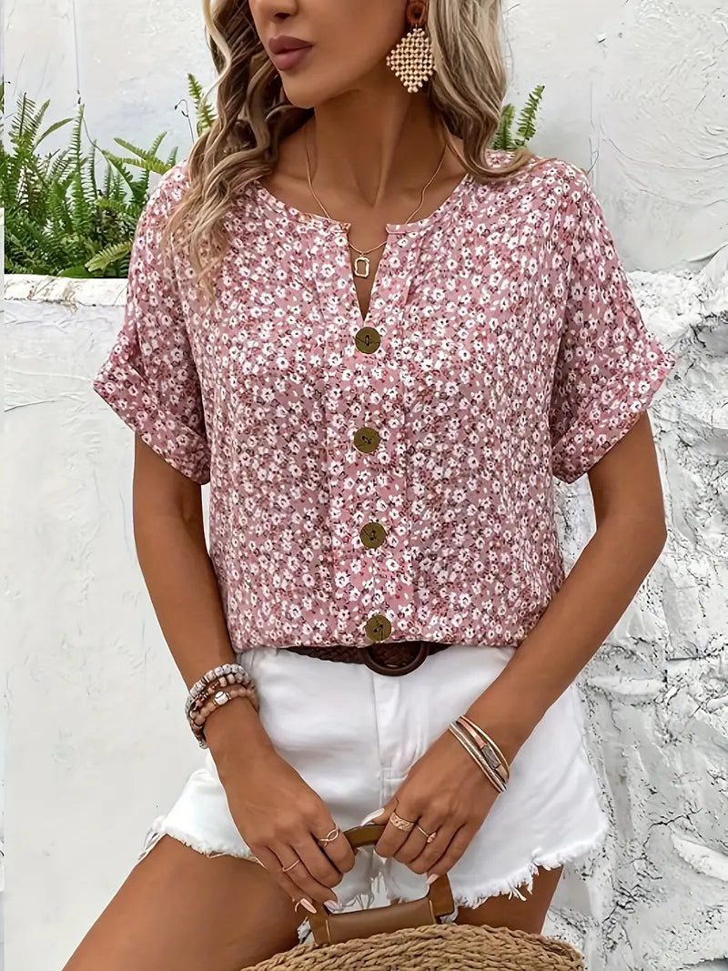 Blusa Leve Floral