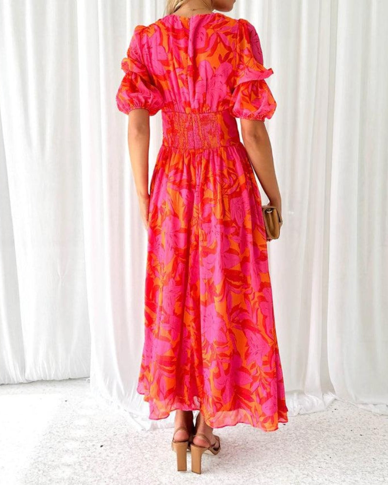 Vestido Maxi Dalia | Radiação Tropical