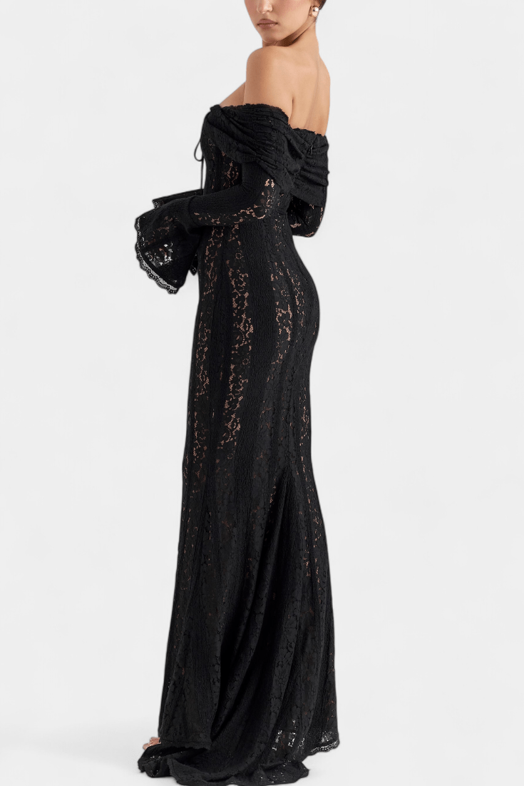 Alberte | Vestido Off-Shoulder