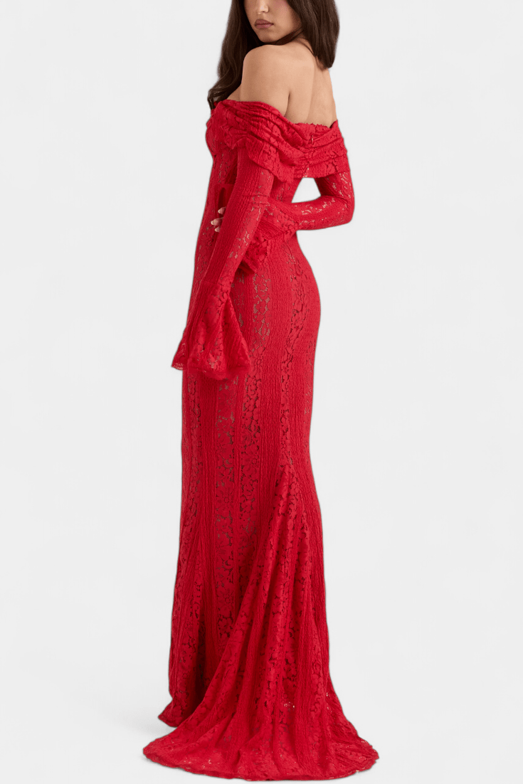 Alberte | Vestido Off-Shoulder