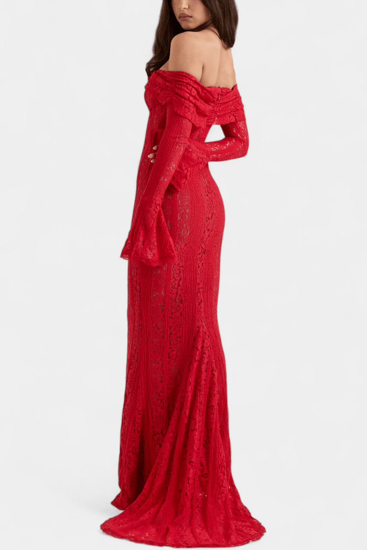 Alberte | Vestido Off-Shoulder