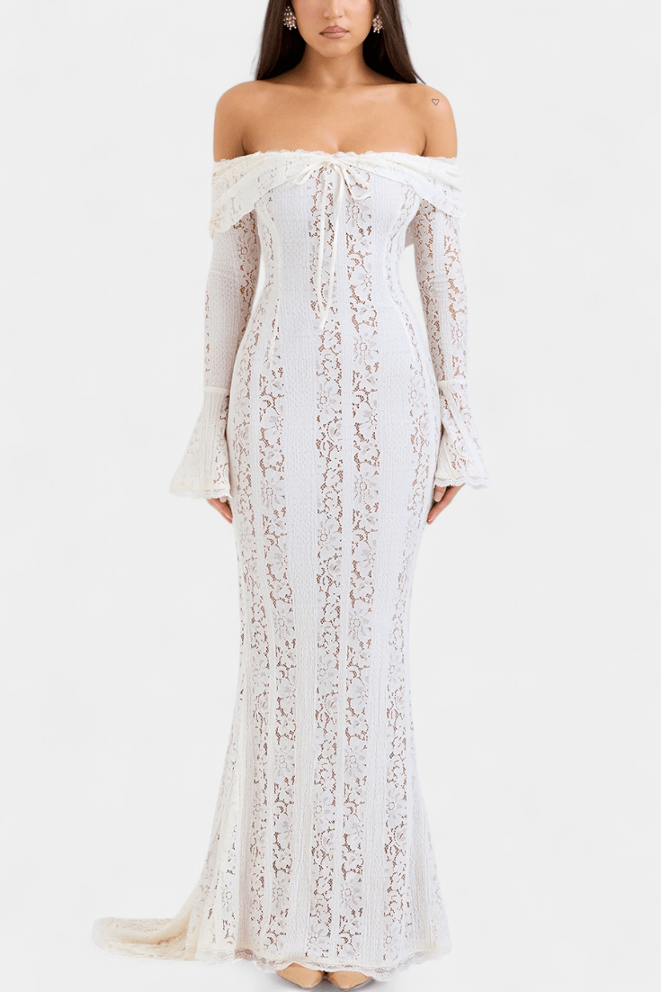 Alberte | Vestido Off-Shoulder