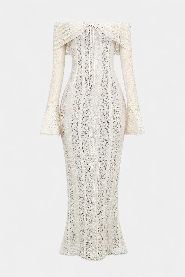 Alberte | Vestido Off-Shoulder