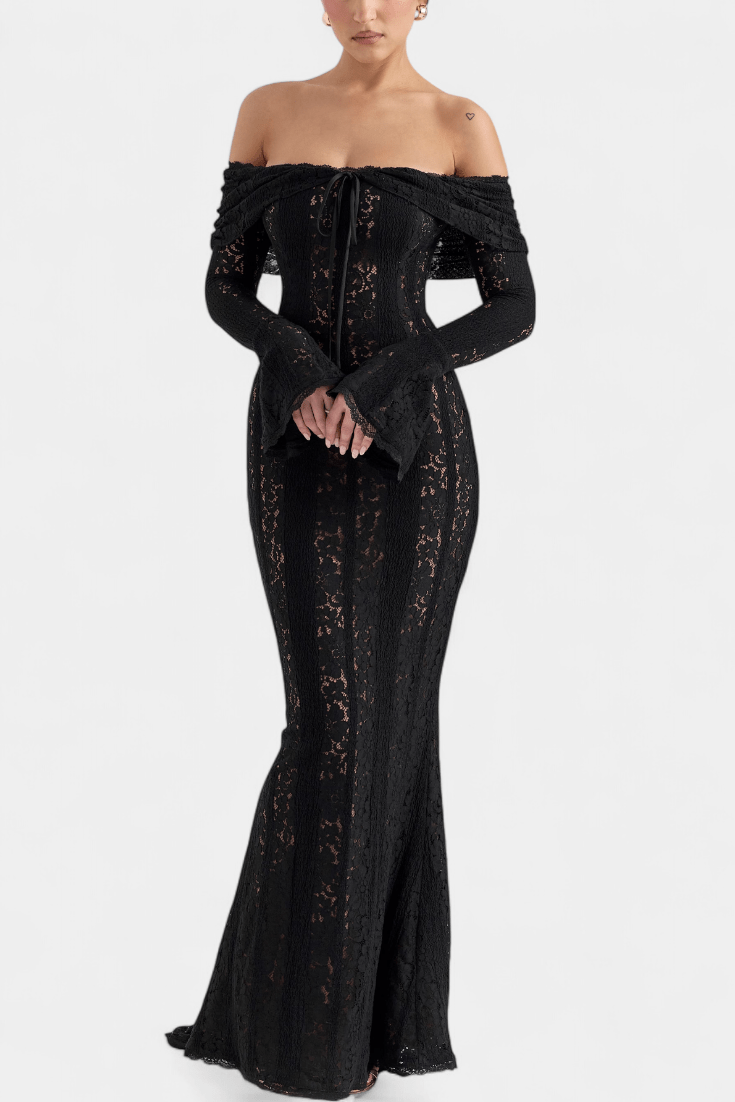 Alberte | Vestido Off-Shoulder