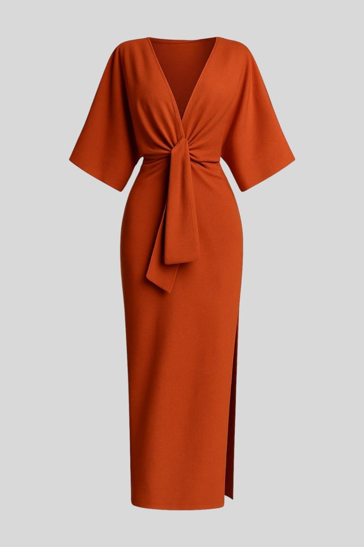 Astrid | Elegante midi-vestido