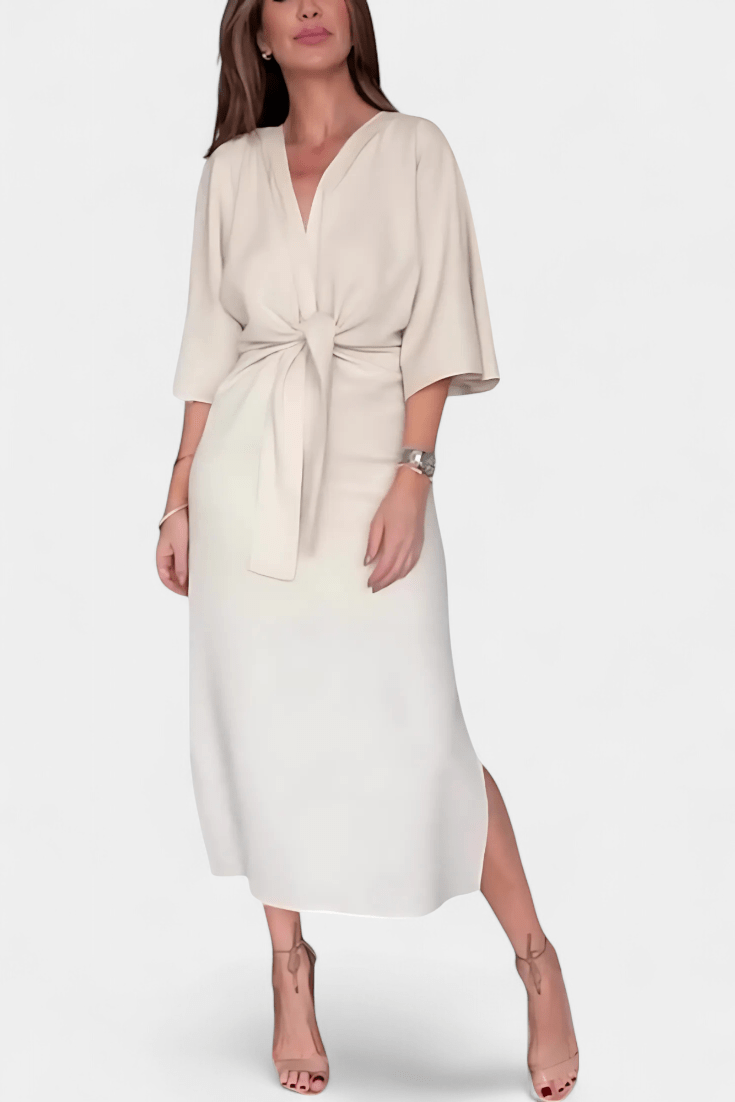 Astrid | Elegante midi-vestido