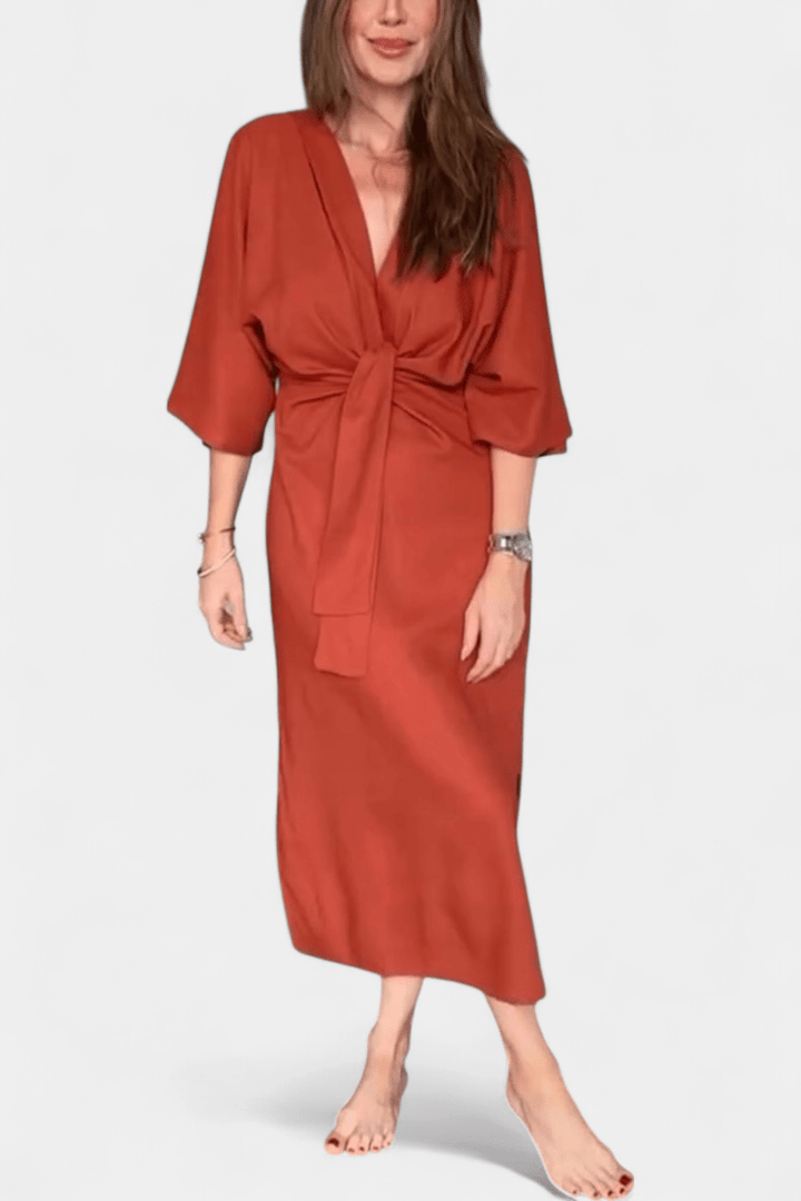 Astrid | Elegante midi-vestido