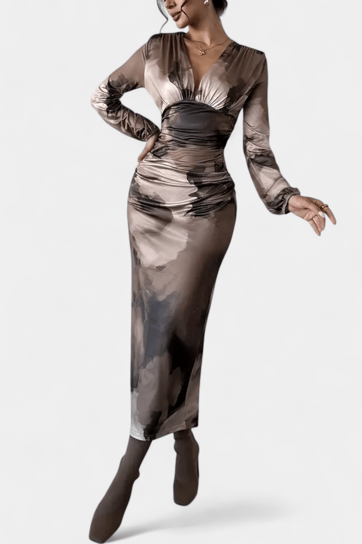 Augusta | Vestido de decote em V