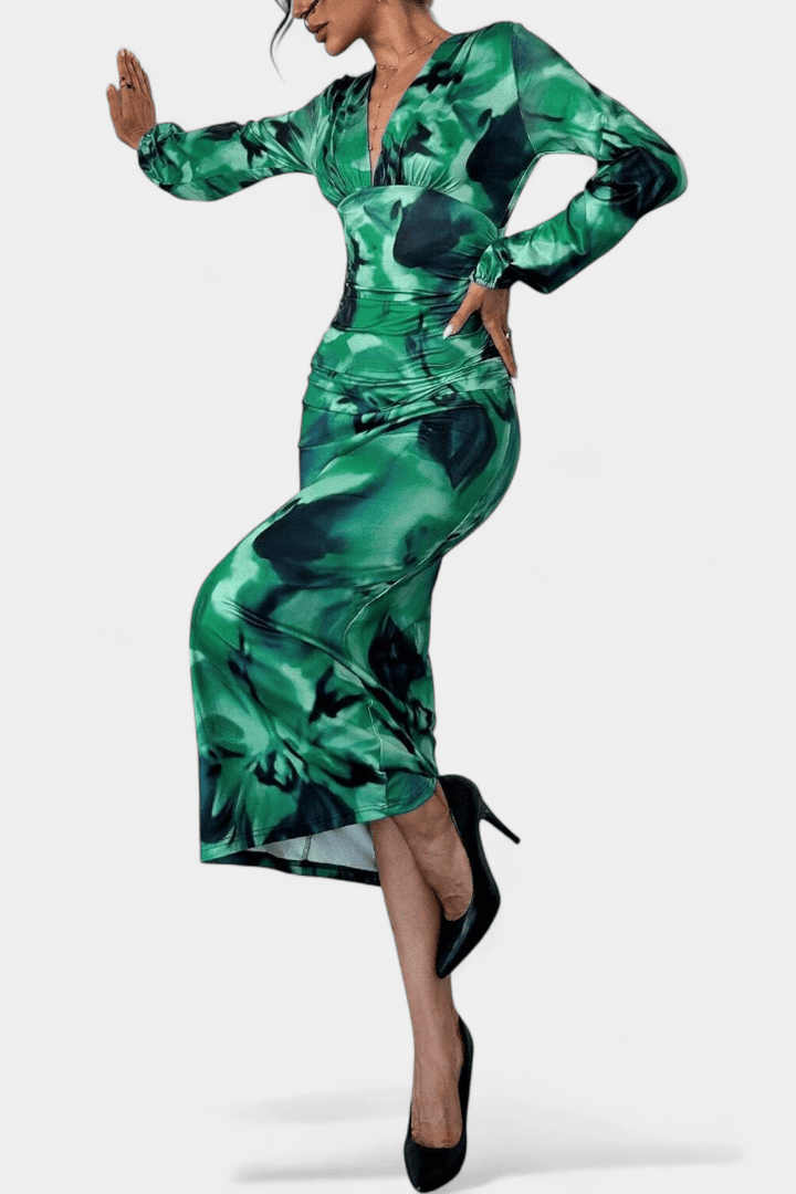 Augusta | Vestido de decote em V