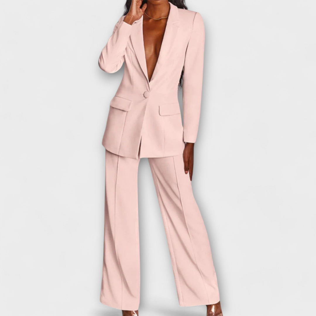 Amelia - Fato Feminino Elegante