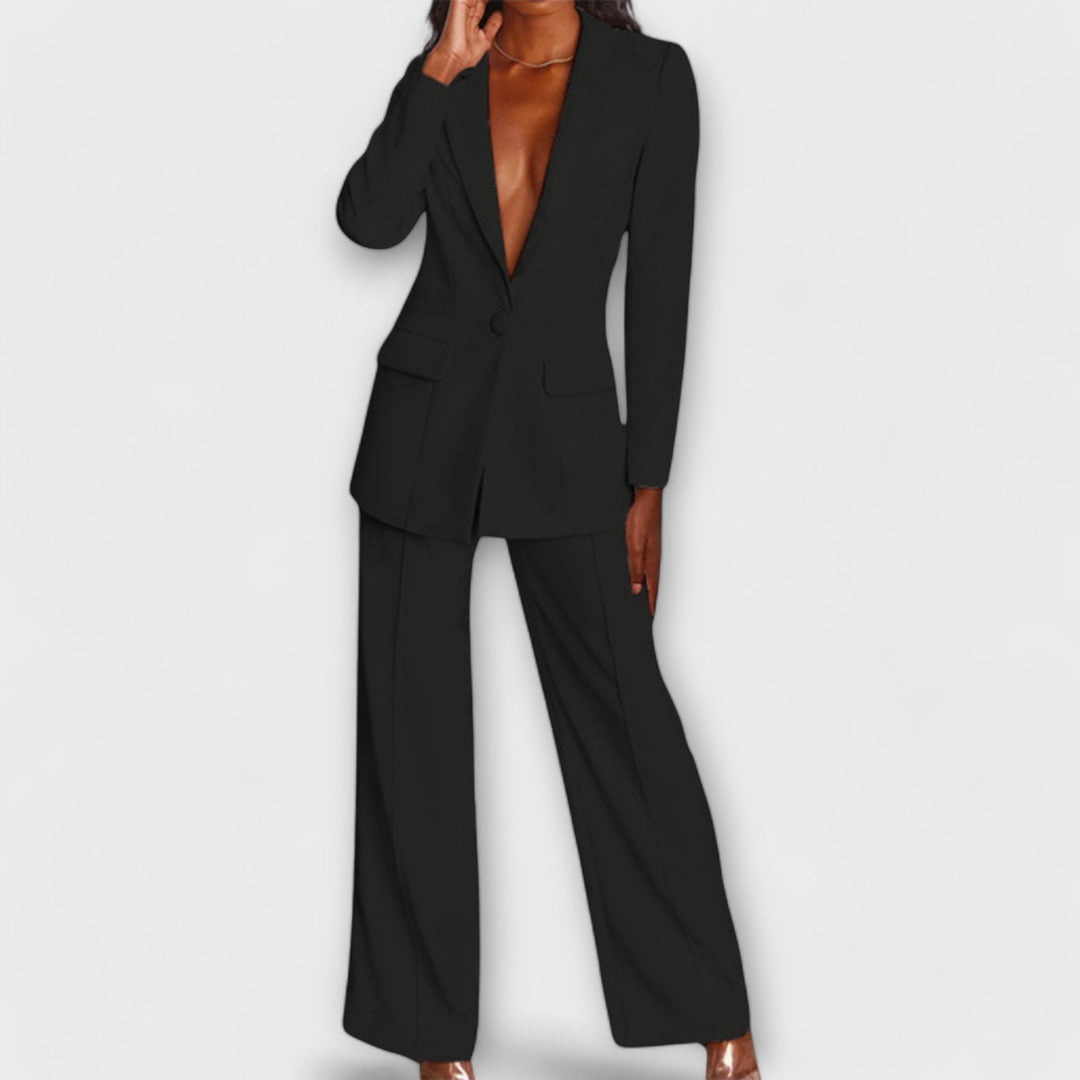 Amelia - Fato Feminino Elegante