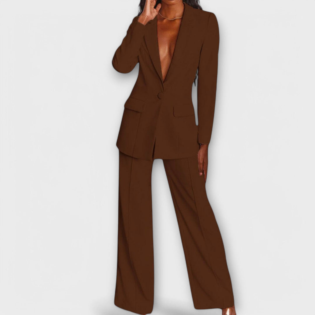 Amelia - Fato Feminino Elegante