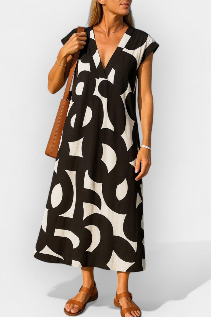 Camilla | Vestido de decote em V