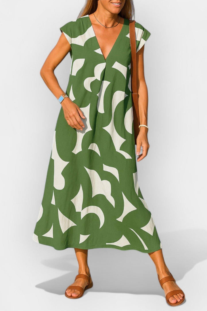 Camilla | Vestido de decote em V