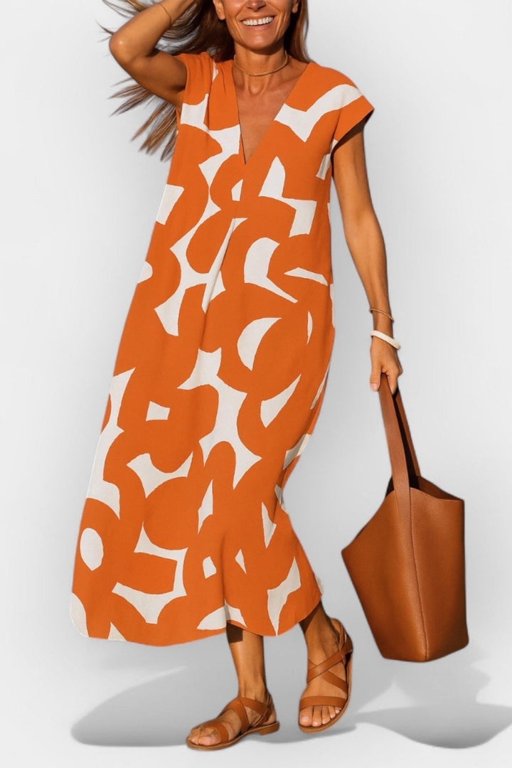 Camilla | Vestido de decote em V