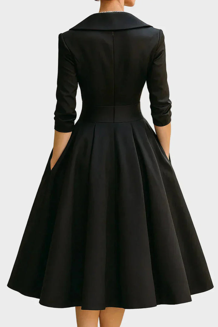 Ceryn | Vestido Midi de Cetim