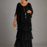 Lara | Vestido longo elegante e fluido