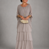 Lara | Vestido longo elegante e fluido