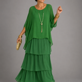 Lara | Vestido longo elegante e fluido