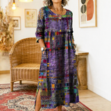 Eliana | Vestido Midi Estampado